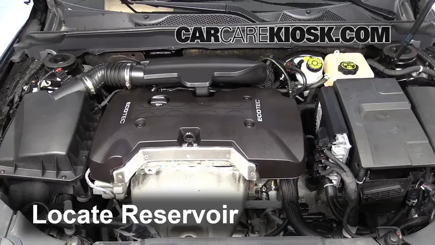 2013 Chevrolet Malibu LTZ 2.5L 4 Cyl. Windshield Washer Fluid Add Fluid